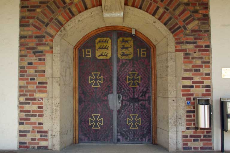 Tür vom Kornwestheimer Rathaus